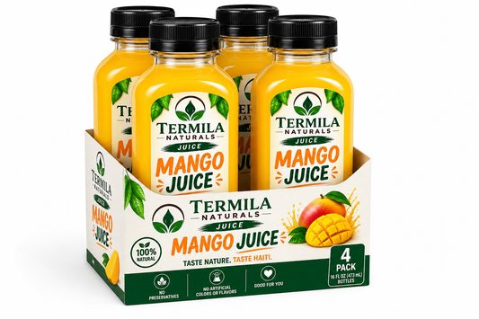 (4 Pack) Termila Naturals Juices Mango