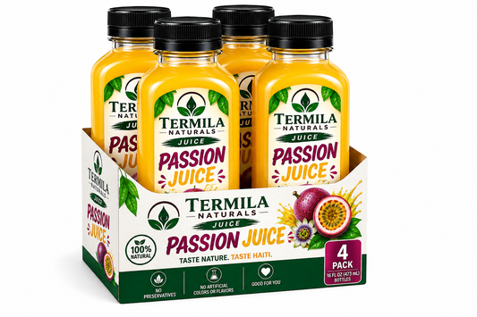 (4 Pack) Termila Naturals Juices Passion Fruit