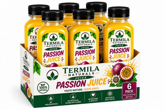 (6 Pack)Termila Naturals Juices Passion Fruit